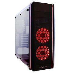Caixa Gaming ATX Daemon RGB USB 3.0 (Preto) - TALIUS