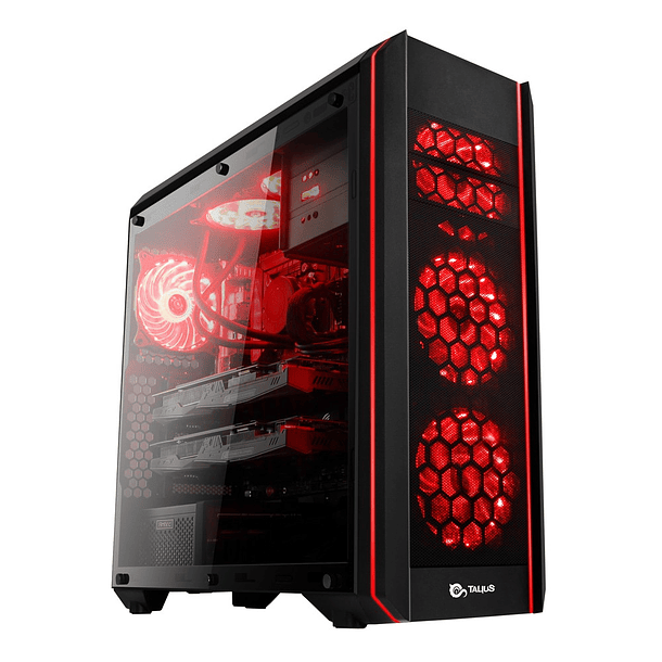 Caixa Gaming ATX Daemon RGB USB 3.0 (Preto) - TALIUS 3