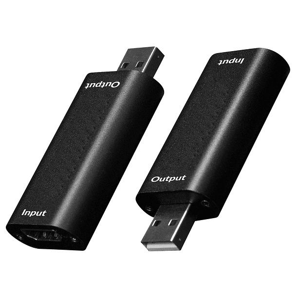 Placa de Captura Áudio/Video USB2.0 Macho - HDMI Femea 4K 
