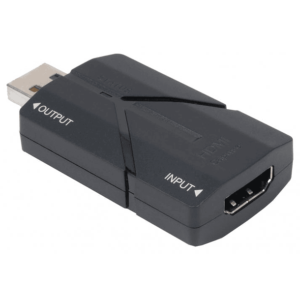 Placa de Captura Áudio/Video USB2.0 Macho -> HDMI Fêmea 4K - FONESTAR 1