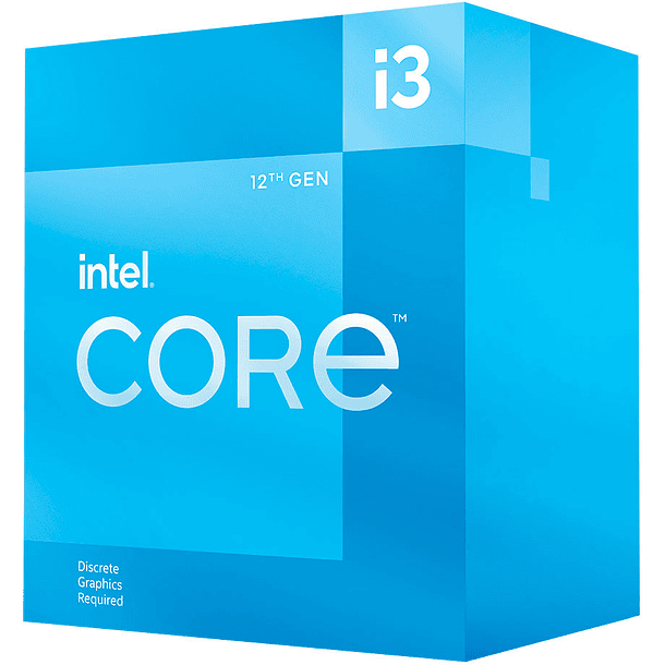 Processador Core i3-12100F 4-Core 3.3GHz c/Turbo 4.3GHz 12MB Skt1700 - INTEL 3