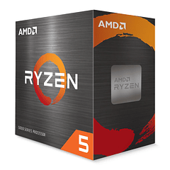 Processador Ryzen 5 5600X 6-Core 3.7GHz c/ Turbo 4.6GHz SktAM4 - AMD