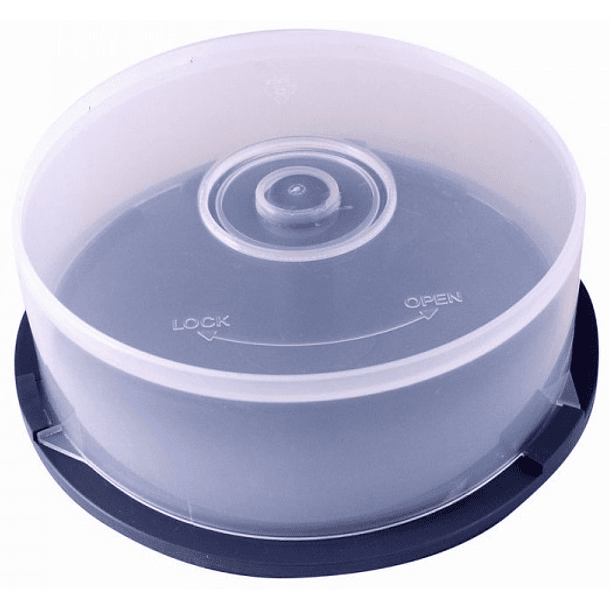 Caixa Plastica Arquivadora p/ 25x CD-DVD´s - ESPERANZA 