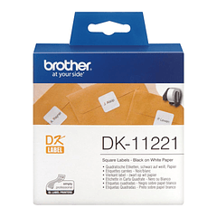 Etiquetas Quadradas (Papel) DK11221 - BROTHER