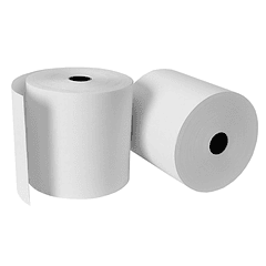 Rolo de Papel Térmico para FAX 210x100mm Branco