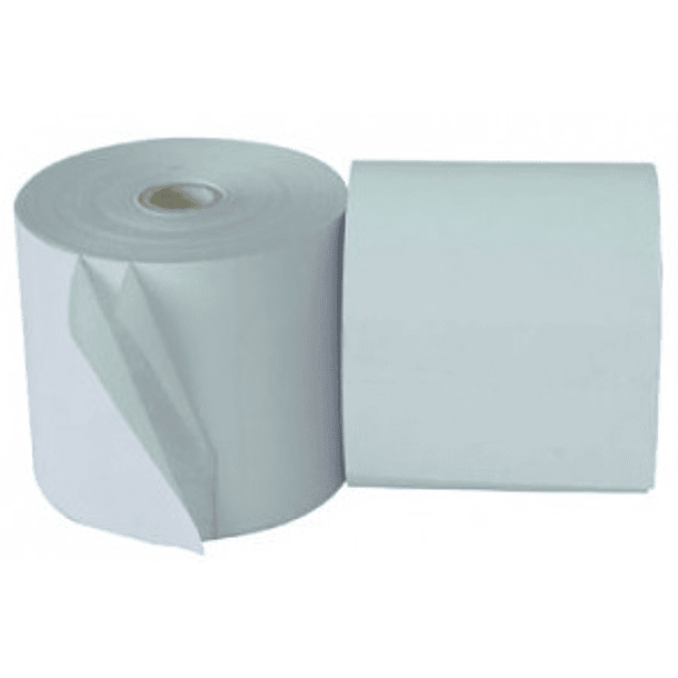 Rolo de Papel Autocopiativo 75x65mm Branco 