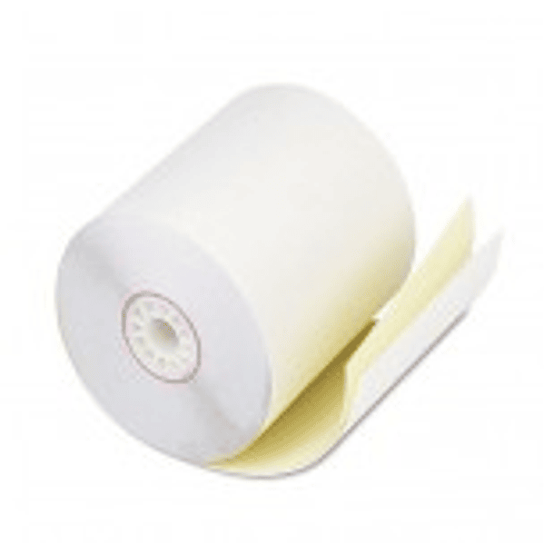 Rolo de Papel Autocopiativo 76,5x65mm Branco 