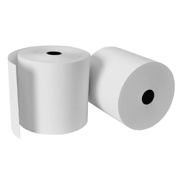 Rolo de Papel Térmico 75x55mm Branco 