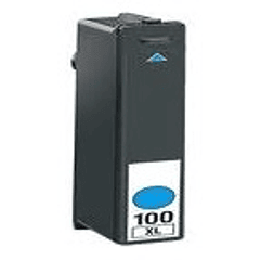 Tinteiro Compativel Lexmark 100 XL Azul