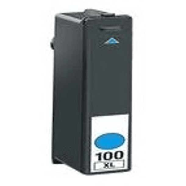 Tinteiro Compativel Lexmark 100 XL Azul 