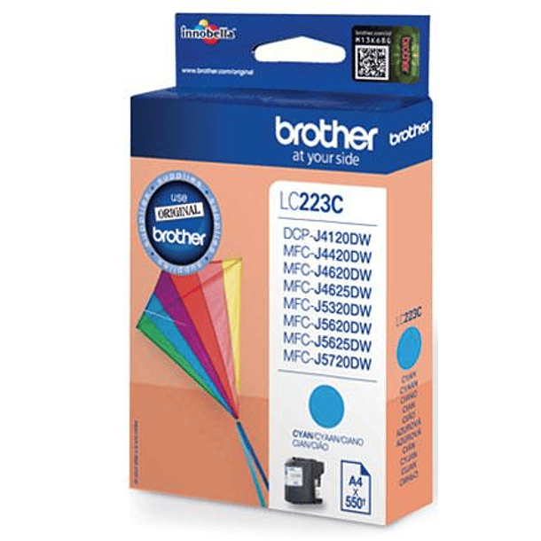 Tinteiro LC-223CBP (Azul) - Brother 