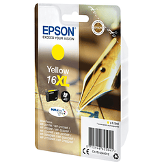 Tinteiro 16XL WF-20xx/WF-25xx (Amarelo) - EPSON