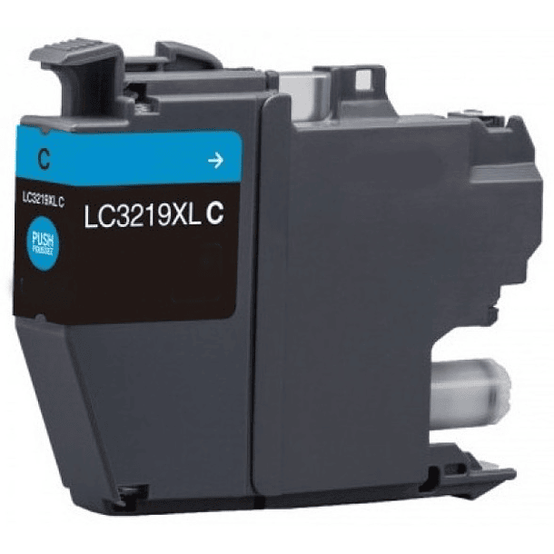 Tinteiro Compativel Brother LC3219XL - Azul 