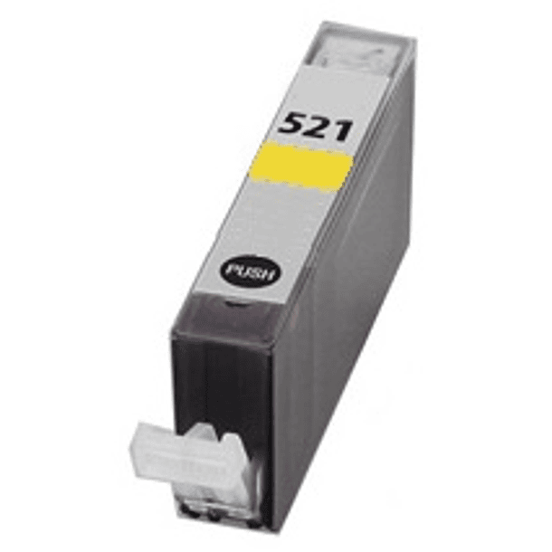 Tinteiro Compativel Canon CLI-521Y - Amarelo 