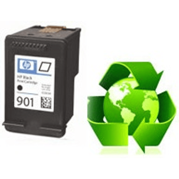 Tinteiro Reciclado HP nº901 XL Preto (CC654EE) 