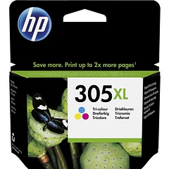 Tinteiro Original 305XL (Cores) - HP