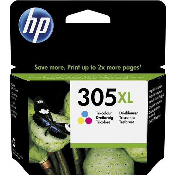 Tinteiro Original 305XL (Cores) - HP 