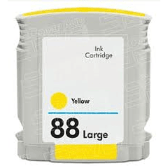 Tinteiro Compativel HP 88 Amarelo