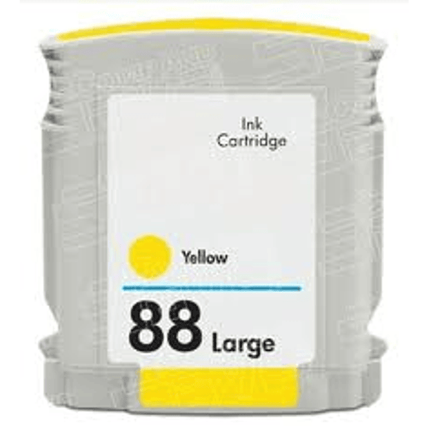Tinteiro Compativel HP 88 Amarelo 