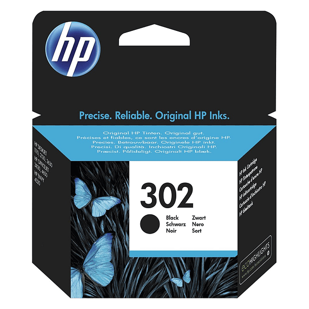 Tinteiro 302 (Preto) - HP 2