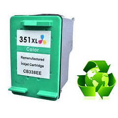 Tinteiro Reciclado HP nº351 XL Cores (CB338EE)
