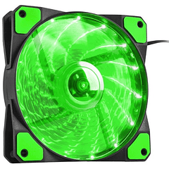 Ventilador Hydrion LED 120mm (Verde) - GENESIS