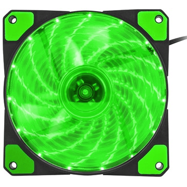 Ventilador Hydrion LED 120mm (Verde) - GENESIS 3
