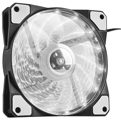 Ventilador Hydrion LED 120mm (Branco) - GENESIS