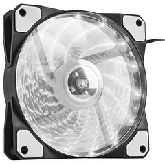 Ventilador Hydrion LED 120mm (Branco) - GENESIS