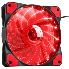Ventilador Hydrion LED 120mm (Vermelho) - GENESIS