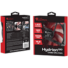 Ventilador Hydrion LED 120mm (Vermelho) - GENESIS 2