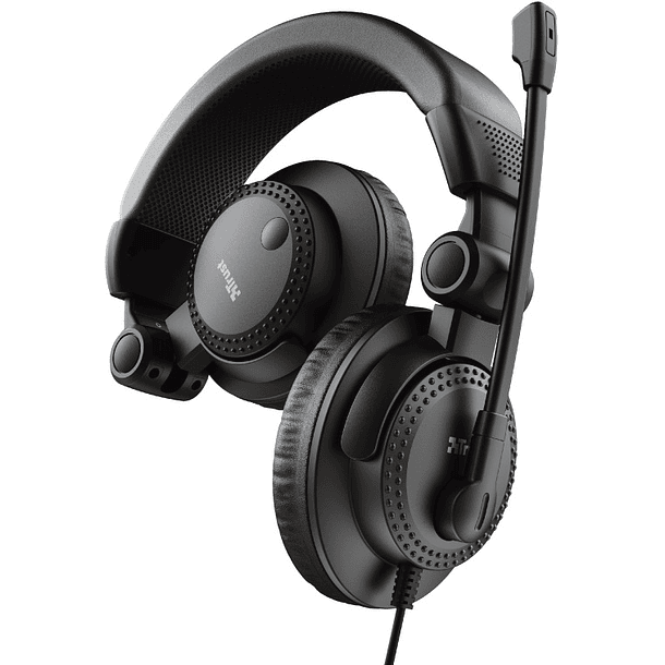 Ascultadores Headset Como c/ Microfone (Preto) - TRUST 3