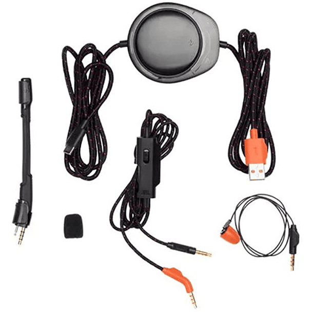 Auscultadores Gaming c/ Fios QUANTUM One Over Ear (Preto) - JBL 4