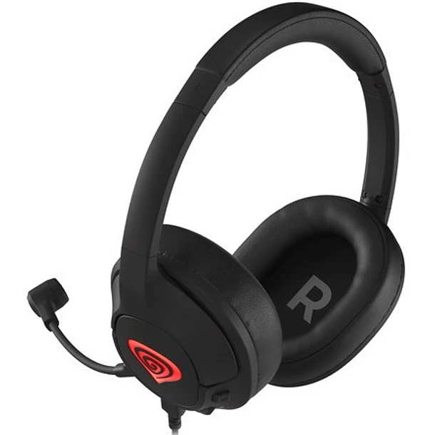 Ascultadores Headset Gaming Radon 800 c/ Microfone (Preto/Vermelho) - GENESIS 3