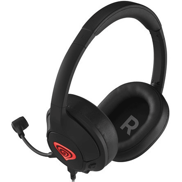Ascultadores Headset Gaming Radon 800 c/ Microfone (Preto/Vermelho) - GENESIS 3