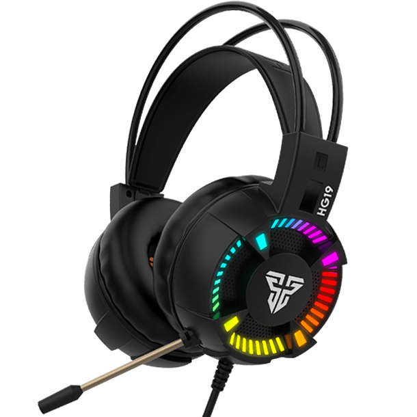 Auscultadores Headset Gaming Iris HG19 RGB (Preto) - FANTECH 1