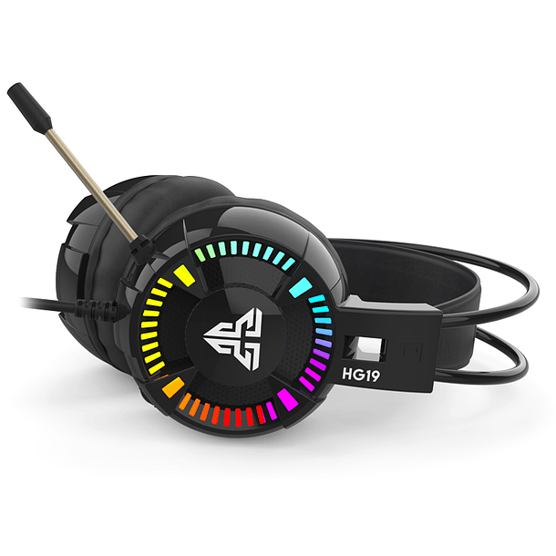 Auscultadores Headset Gaming Iris HG19 RGB (Preto) - FANTECH 3
