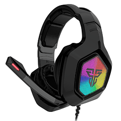 Auscultadores Headset Gaming OMNI MH83 RGB (Preto) - FANTECH