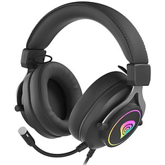 Ascultadores Headset Gaming Neon 750 RGB c/ Microfone (Preto) - GENESIS