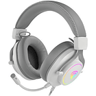 Auscultadores Headset Gaming Neon 750 RGB c/ Microfone (Branco) - GENESIS 1
