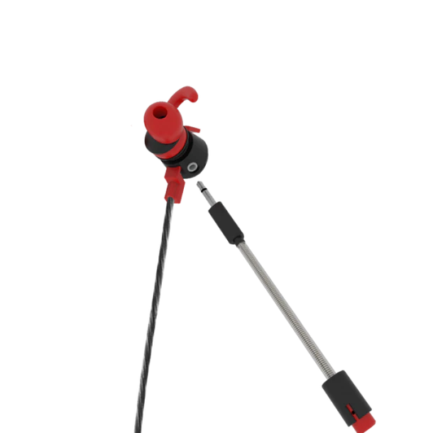Auriculares In-Ear Scar EG2 Gaming Earplug Jack 3.5mm (Preto/ Vermelho) - FANTECH 3