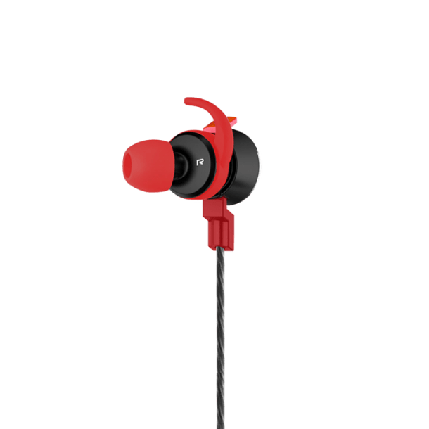 Auriculares In-Ear Scar EG2 Gaming Earplug Jack 3.5mm (Preto/ Vermelho) - FANTECH 4