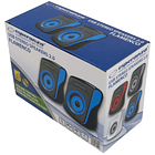 Colunas 2.0 Stéreo USB (Preto/Azul) - ESPERANZA 2