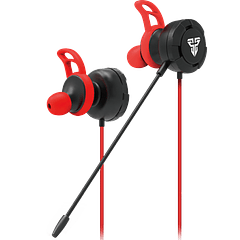 Auriculares In-Ear EG1 Gaming Earplug Jack 3.5mm (Preto/Vermelho) - FANTECH