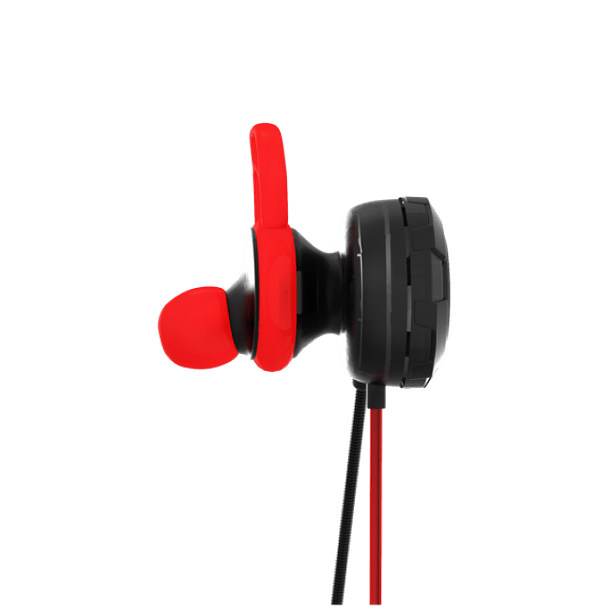 Auriculares In-Ear EG1 Gaming Earplug Jack 3.5mm (Preto/Vermelho) - FANTECH 4