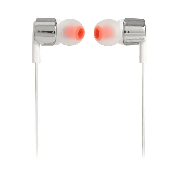 Auriculares T210 (Branco/ Prateado) - JBL 2