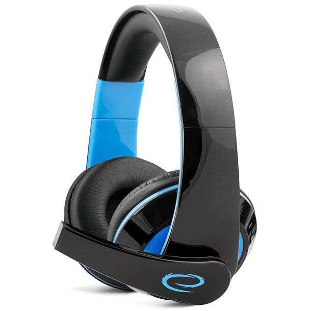 Auscultadores Headset GAMING c/ Microfone (Azul) - ESPERANZA 1