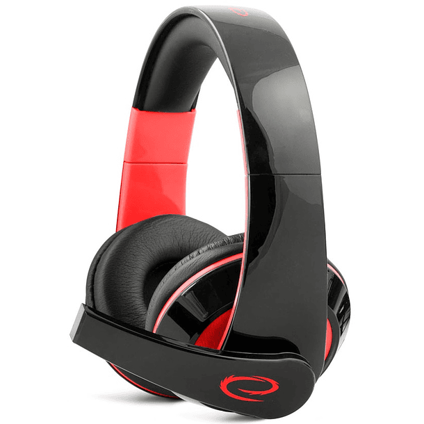 Auscultadores Headset GAMING c/ Microfone (Vermelho) - ESPERANZA 1
