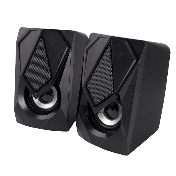 Colunas 2.0 Rainbow Boogie 5W LED (Preto) - ESPERANZA 2