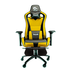 Cadeira Gaming Caiman (Amarelo) - TALIUS